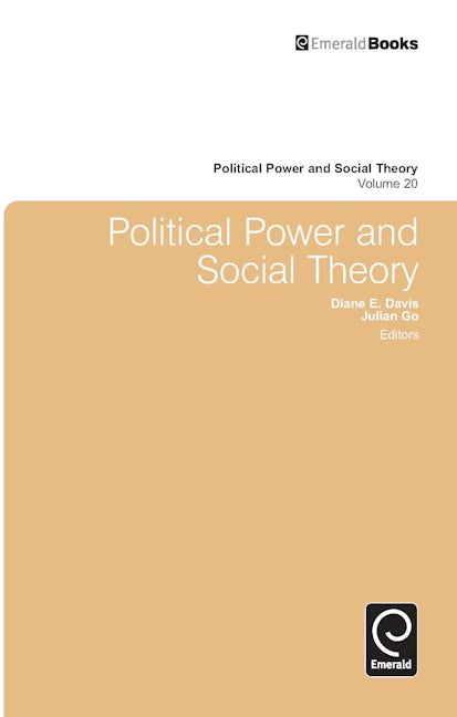 Book cover image for Political Power and Social Theory ISBN: 9781849506670